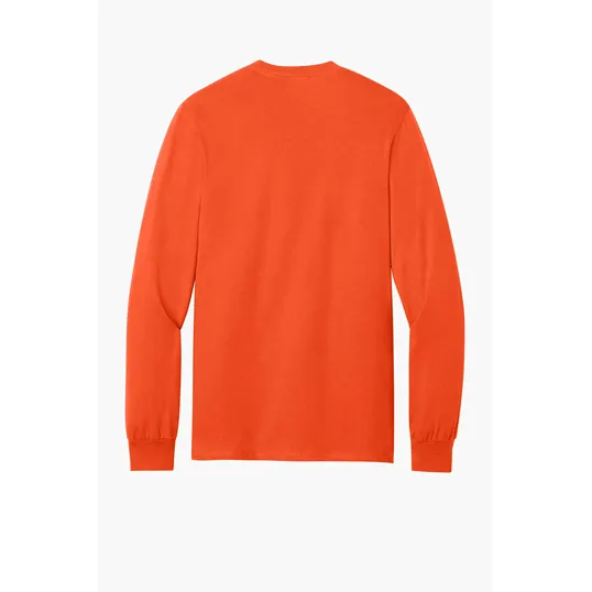 Port & Co Tall Long Sleeve Essential Pocket Tee — view 17