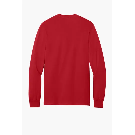 Port & Co Tall Long Sleeve Essential Pocket Tee — view 18