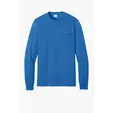 Port & Co Tall Long Sleeve Essential Pocket Tee — view 10