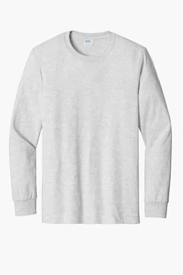 Port & Co Tall Long Sleeve Essential Tee — view 3