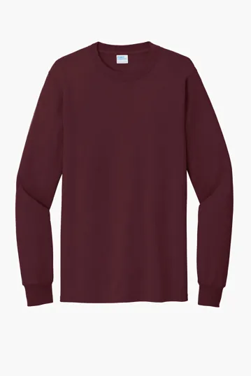 Port & Co Tall Long Sleeve Essential Tee — view 5