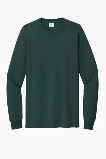 Port & Co Tall Long Sleeve Essential Tee — view 8