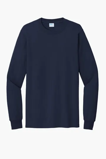 Port & Co Tall Long Sleeve Essential Tee — view 9