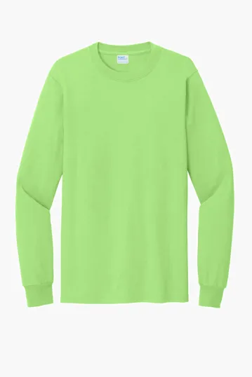 Port & Co Tall Long Sleeve Essential Tee — view 13