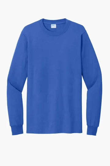 Port & Co Tall Long Sleeve Essential Tee — view 18
