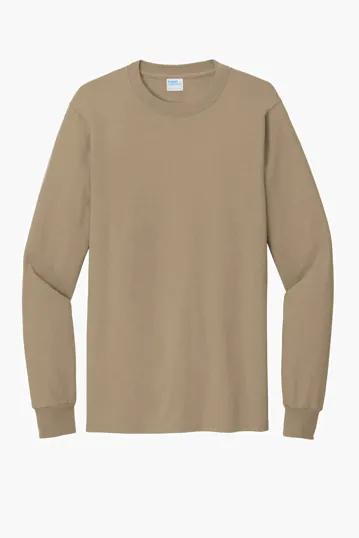 Port & Co Tall Long Sleeve Essential Tee — view 19