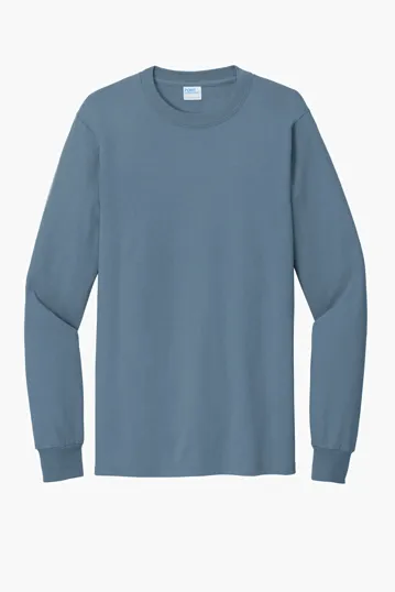 Port & Co Tall Long Sleeve Essential Tee — view 20