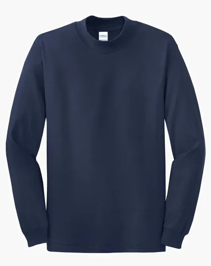 Port & Co Essential Mock Turtleneck — view 5