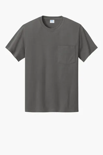 Port & Co Essential Pocket Tee — view 9