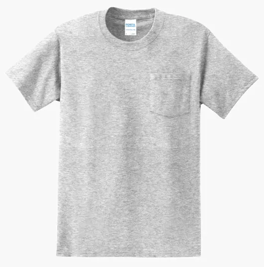Port & Co Tall Essential Pocket Tee — view 2