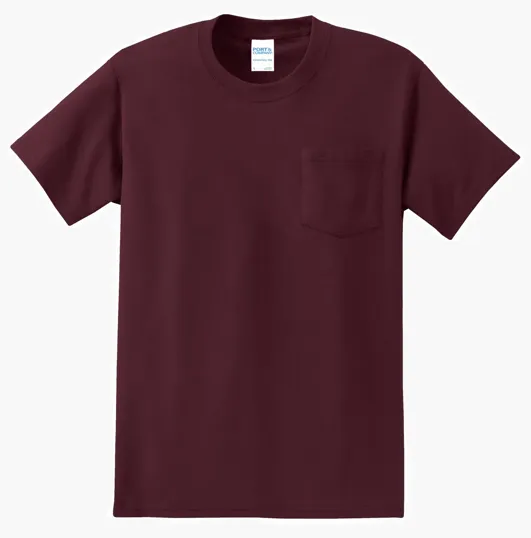 Port & Co Tall Essential Pocket Tee — view 4