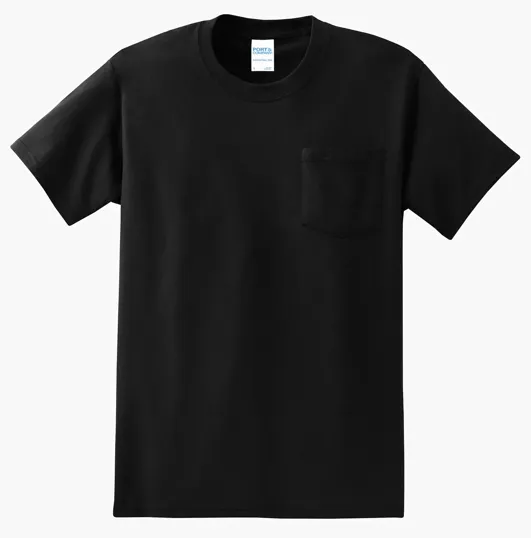 Port & Co Tall Essential Pocket Tee — view 7
