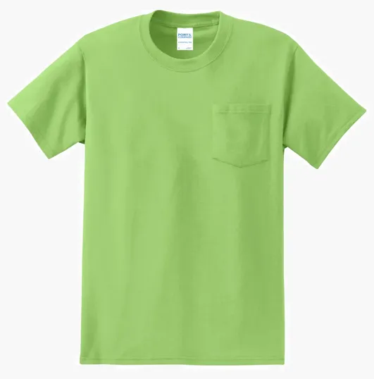 Port & Co Tall Essential Pocket Tee — view 9