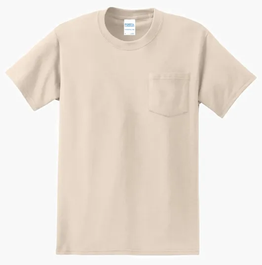 Port & Co Tall Essential Pocket Tee — view 10