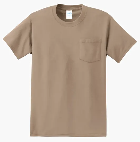 Port & Co Tall Essential Pocket Tee — view 15