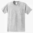 Port & Co Tall Essential Pocket Tee — view 2