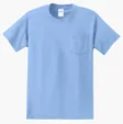 Port & Co Tall Essential Pocket Tee — view 8