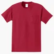 Port & Co Tall Essential Pocket Tee — view 13