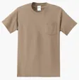 Port & Co Tall Essential Pocket Tee — view 15