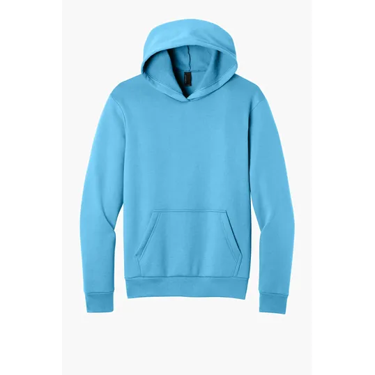 Port & Co Easy Fleece Pullover Hooded Sweatshirt — view 2