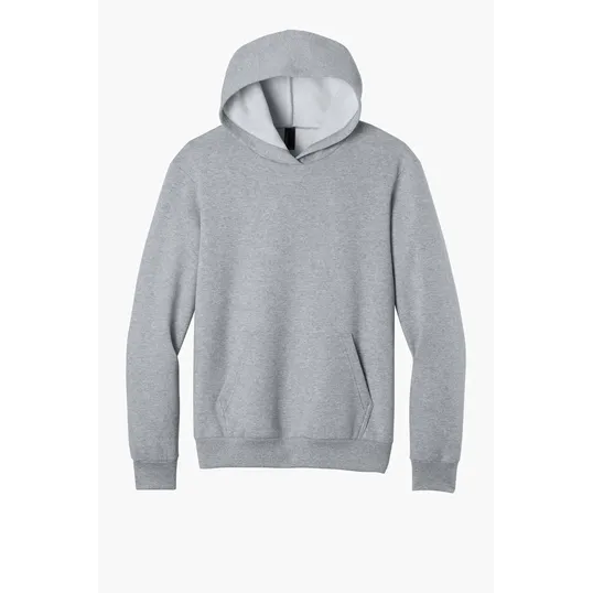 Port & Co Easy Fleece Pullover Hooded Sweatshirt — view 4