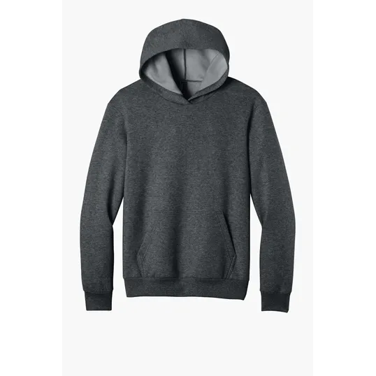 Port & Co Easy Fleece Pullover Hooded Sweatshirt — view 9