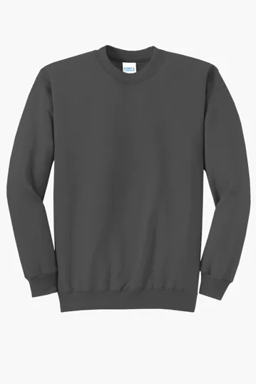 Port & Co Core Fleece Crewneck Sweatshirt — view 4