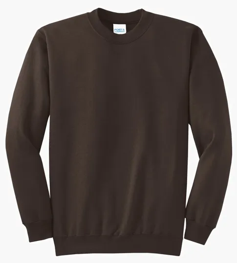 Port & Co Core Fleece Crewneck Sweatshirt — view 5