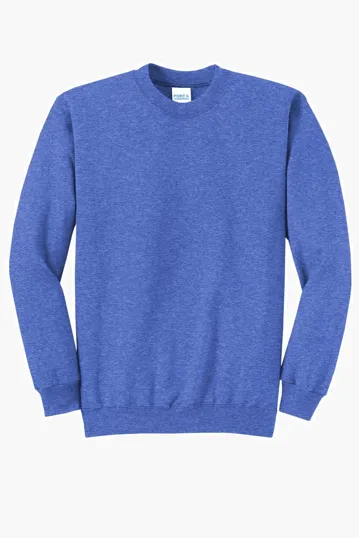 Port & Co Core Fleece Crewneck Sweatshirt — view 9