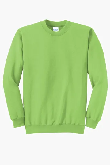 Port & Co Core Fleece Crewneck Sweatshirt — view 12
