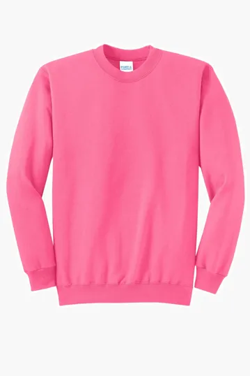Port & Co Core Fleece Crewneck Sweatshirt — view 14