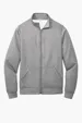 Port & Co Core Fleece Cadet Full-Zip Sweatshirt — view 2
