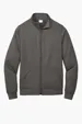 Port & Co Core Fleece Cadet Full-Zip Sweatshirt — view 3