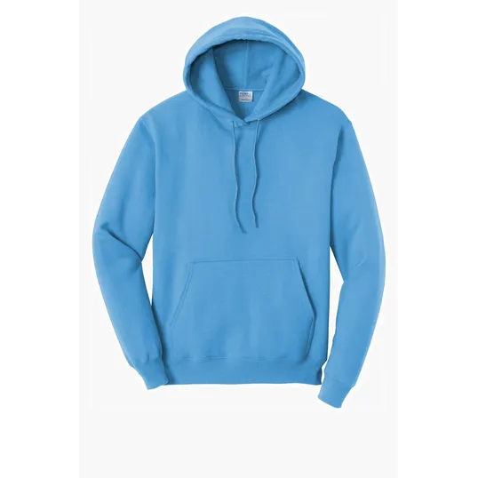 Port & Co Core Fleece Pullover Hooded Sweatshirt — view 2