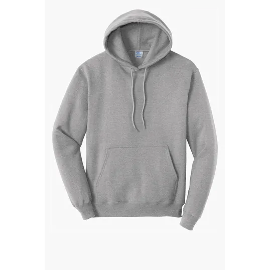 Port & Co Core Fleece Pullover Hooded Sweatshirt — view 4