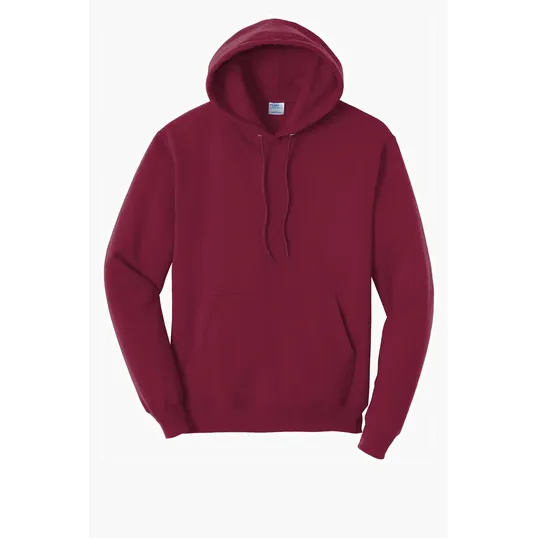 Port & Co Core Fleece Pullover Hooded Sweatshirt — view 7