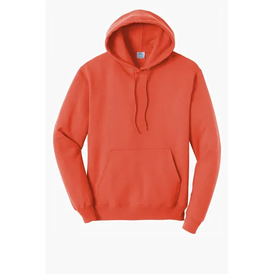 Port & Co Core Fleece Pullover Hooded Sweatshirt — view 40