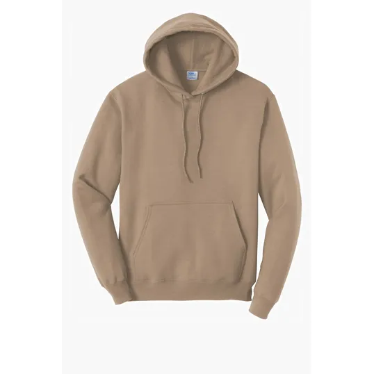 Port & Co Core Fleece Pullover Hooded Sweatshirt — view 45