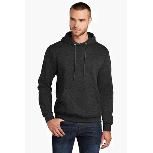 Port & Co Core Fleece Pullover Hooded Sweatshirt