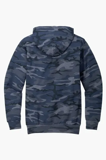 Port & Co Core Fleece Camo Pullover Hooded Sweatshirt — view 11