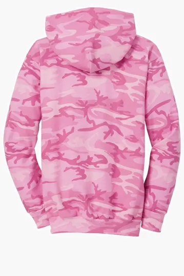 Port & Co Core Fleece Camo Pullover Hooded Sweatshirt — view 13