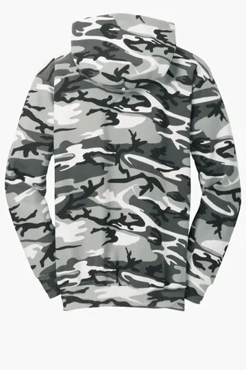 Port & Co Core Fleece Camo Pullover Hooded Sweatshirt — view 15