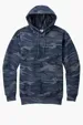 Port & Co Core Fleece Camo Pullover Hooded Sweatshirt — view 3