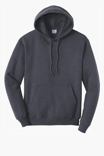 Port & Co Tall Core Fleece Pullover Hooded Sweatshirt — view 5
