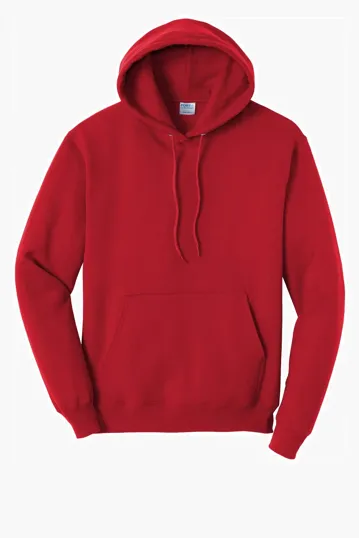 Port & Co Tall Core Fleece Pullover Hooded Sweatshirt — view 8