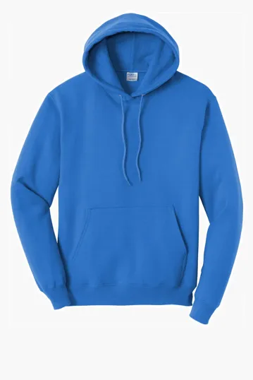 Port & Co Tall Core Fleece Pullover Hooded Sweatshirt — view 9
