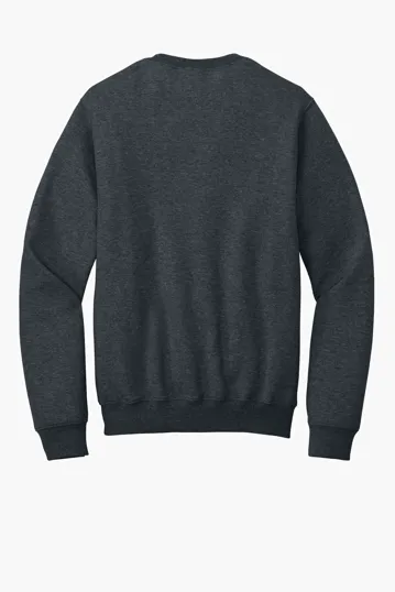 Port & Co Core Fleece Crewneck Pocket Sweatshirt — view 11