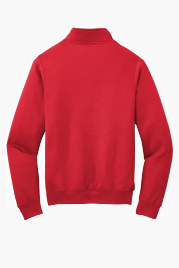 Port & Co Core Fleece 1/4-Zip Pullover Sweatshirt — view 21