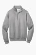 Port & Co Core Fleece 1/4-Zip Pullover Sweatshirt — view 2