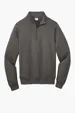 Port & Co Core Fleece 1/4-Zip Pullover Sweatshirt — view 3